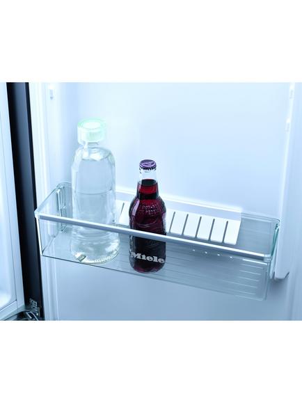 Miele K7125E Integrated Fridge, Stainless Steel - view 2, Stainless Steel