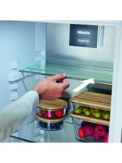 Miele K7747C Integrated Fridge, Stainless Steel - view 2, Stainless Steel
