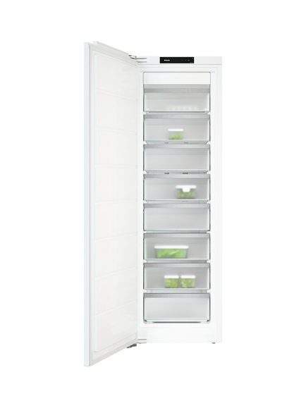 Miele FNS7710E Integrated Freezer, Stainless Steel, Stainless Steel
