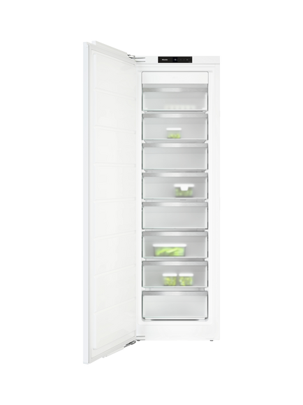 Miele FNS7740D Integrated Freezer, Stainless Steel, Stainless Steel