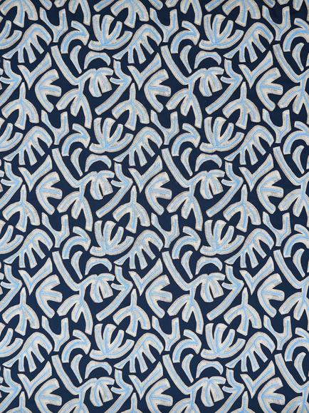 Osborne & Little Avila Furnishing Fabric, Leaf/Lemon