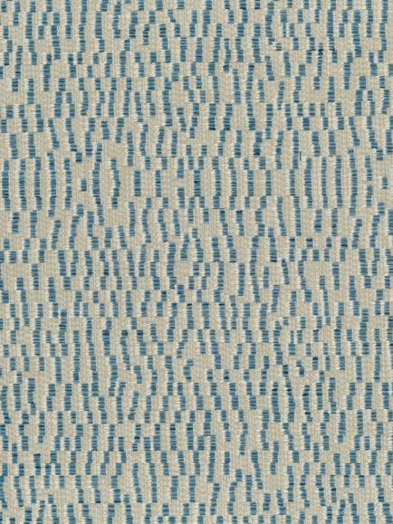 Osborne & Little Tempo Furnishing Fabric, Blush/Denim