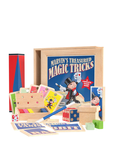 Marvin's Magic Treasured Tricks Wooden Set, Multi