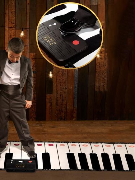 FAO Schwarz Giant Dance-On Piano Mat - view 2, Multi