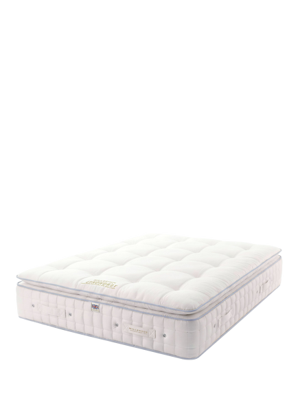 Millbrook Beds Hampshire Collection Lyndhurst 5000 Pillowtop Pocket Spring Mattress, Medium Tension, Small Double, White
