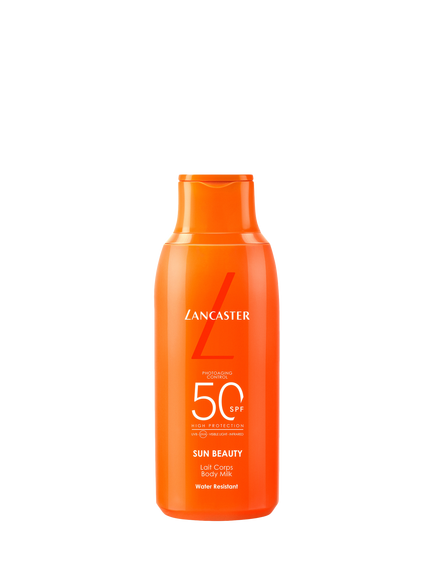 Lancaster Sun Beauty Body Milk SPF 50, 175ml, White Natural