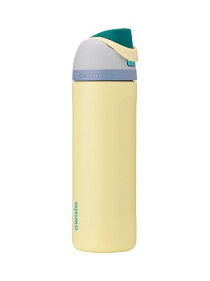 Owala FreeSip Leak-Proof Stainless Steel Drinks Bottle, 710ml, Sunny Daze, Sunny Daze