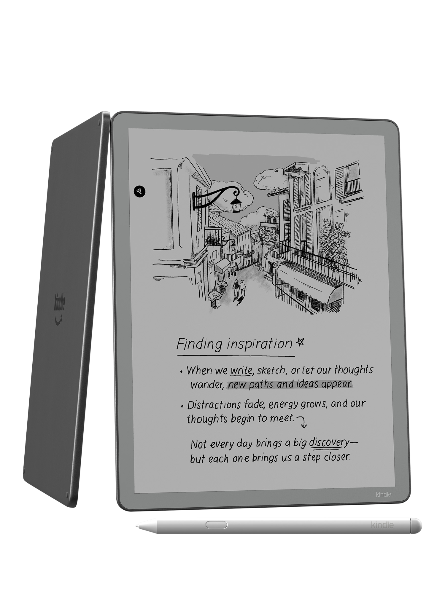 Amazon Kindle Scribe without Front Light (2025) eReader with