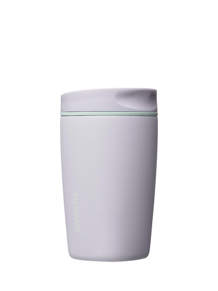 Owala SmoothSip Stainless Steel Travel Mug, 355ml, Open Air, Open Air