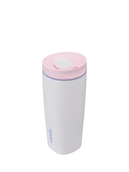 Owala SmoothSip Stainless Steel Travel Mug, 591ml - view 2, Candy Coated