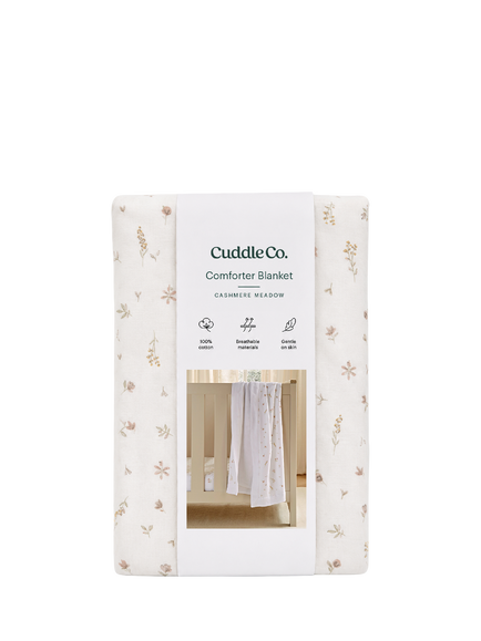 CuddleCo Comforter Blanket, Cashmere Meadow, Cashmere Meadow