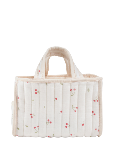 CuddleCo Nappy Caddy, Ditsy Cherry, Ditsy Cherry