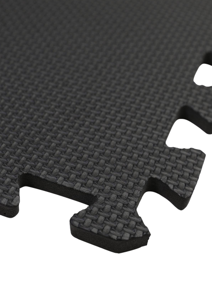 Northern Gym Equipment Foam Interlocking Exercise Mats, Pack of 24 - view 2, Black