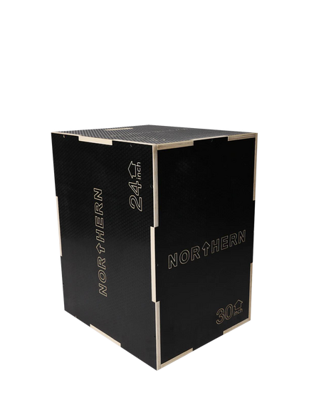 Northern Gym Equipment Large Plyo Box - view 2, Black