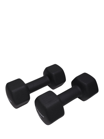 Northern Gym Equipment Neoprene Hex Dumbbell, 8kg, Black - view 2, Black