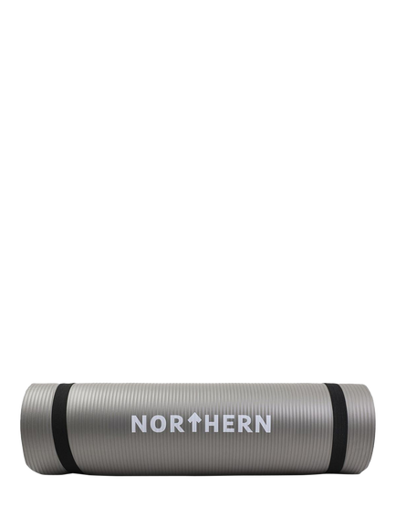 Northern Gym Equipment Soft Foam Yoga & Pilates Workout Mat, Grey