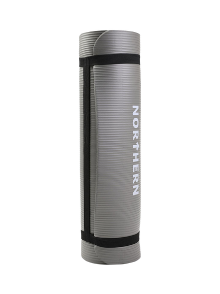 Northern Gym Equipment Soft Foam Yoga & Pilates Workout Mat - view 2, Grey
