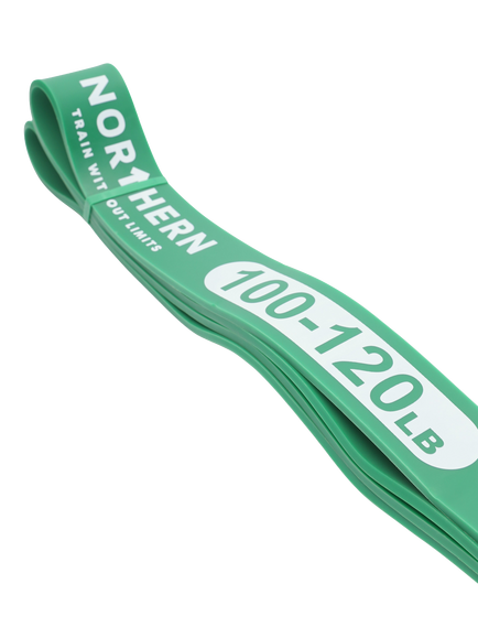 Northern Gym Equipment Heavy Resistance Band - view 2, Green