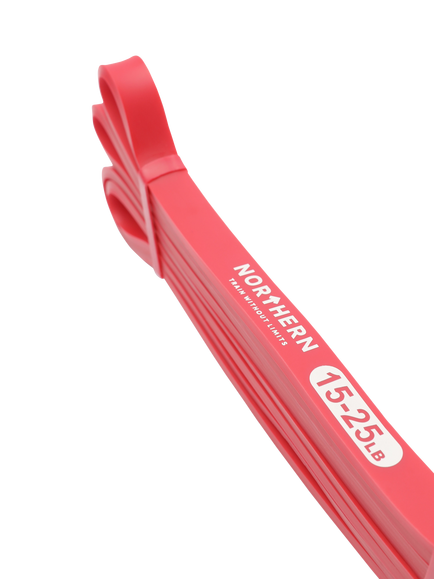 Northern Gym Equipment Med Resistance Band - view 2, Red