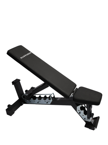 Northern Gym Equipment Heavy Duty Weight Bench, Black