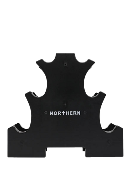 Northern Gym Equipment 3 Tier Mini Rack, Black