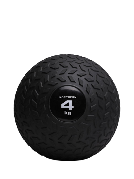 Northern Gym Equipment Tyre Tread Slam Ball, 4kg, Black - view 2, Black