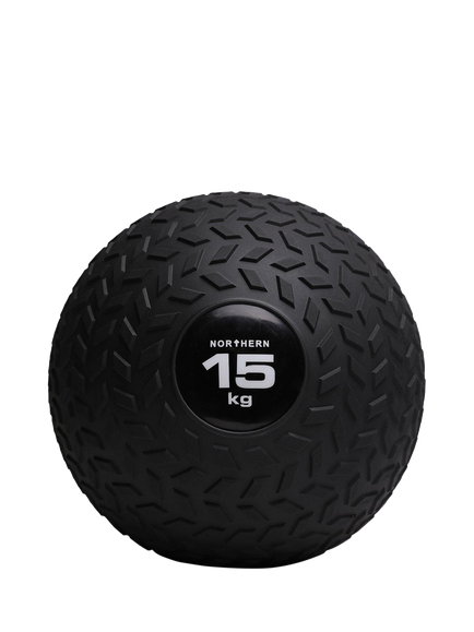 Northern Gym Equipment Tyre Tread Slam Ball, 15kg, Black - view 2, Black
