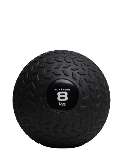 Northern Gym Equipment Tyre Tread Slam Ball, 8kg, Black - view 2, Black