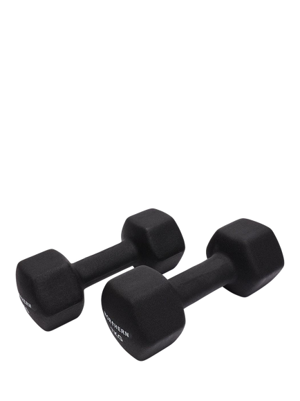 Northern Gym Equipment Neoprene Hex Dumbbell, 7kg, Black - view 2, Black