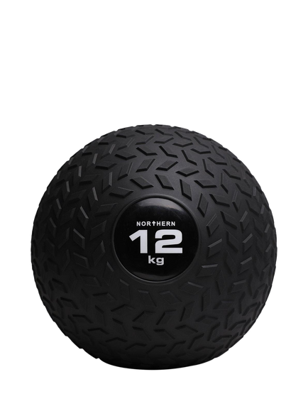 Northern Gym Equipment Tyre Tread Slam Ball, 12kg, Black - view 2, Black