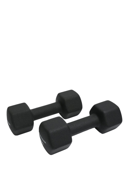 Northern Gym Equipment Neoprene Hex Dumbbell, 5kg, Black - view 2, Black