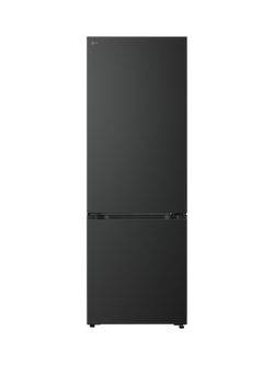 LG Fit & Max LGGBBW726AEV Freestanding SmartThinQ 70/30 Fridge Freezer, Essence Black Steel, Essence Black Steel