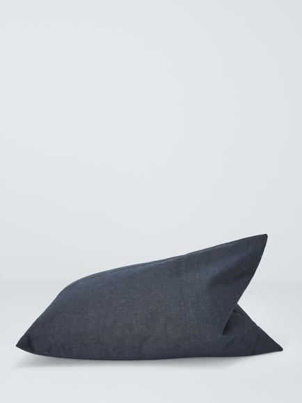 John Lewis Elongated Triangle Beanbag, Blue
