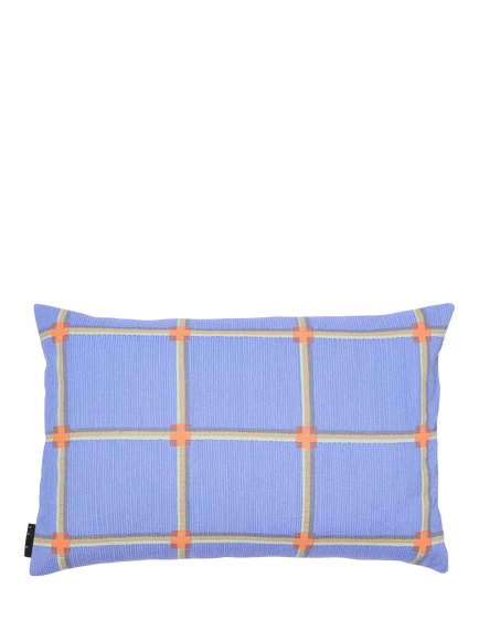 The Conran Shop Cuba Cotton Cushion, Blue, Blue