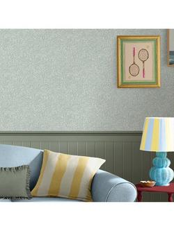 Joules Willow Leaf Wallpaper, Duck Egg Blue - view 2, Duck Egg Blue