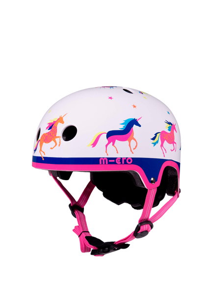 Micro Scooters Kids' Unicorn Bike/Scooter Safety Helmet, Medium, Multi