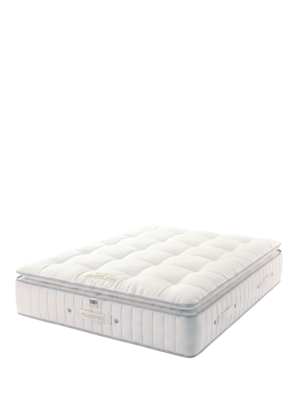 Millbrook Beds Hampshire Collection Colbury 4000 Pillowtop Pocket Spring Mattress, Extra Firm Tension, Double, White
