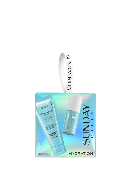 Sunday Riley Hydration Ornament Skincare Gift Set - view 2, Clear