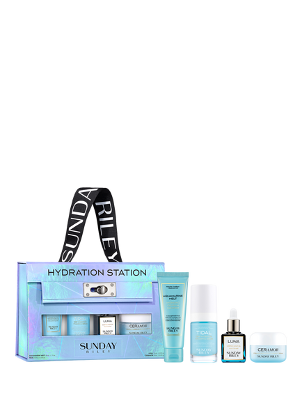 Sunday Riley Hydration Station Skincare Gift Set, Clear
