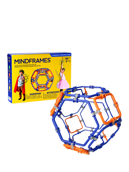 Mindframes Click ’n’ Create Complete Set, 136 Pieces, Multi