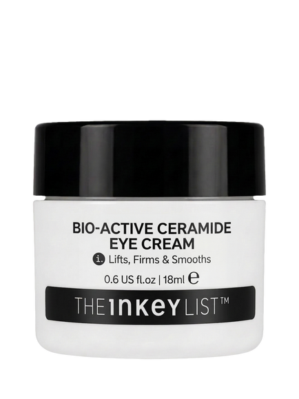 The INKEY List Bio-Active Ceramide Eye Cream, 18ml, White