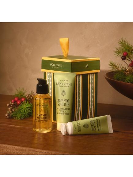 L'OCCITANE Almond (Amande) Ornament Bodycare Gift Set - view 2, Clear