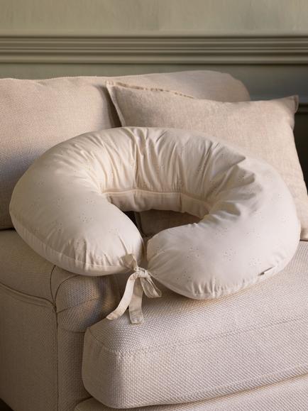 Avery Row Cotton Nursing Pillow, Wild Chamomile - view 2, Wild Chamomile
