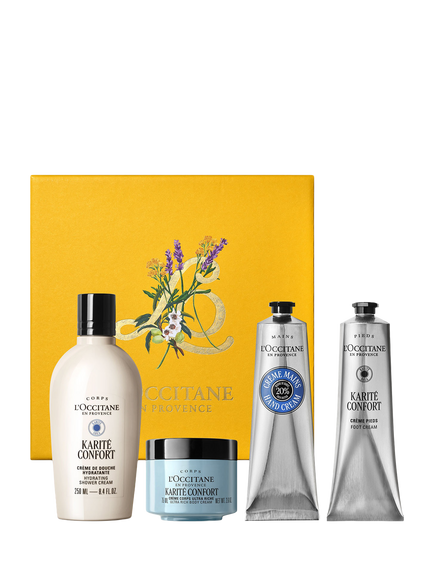 L'OCCITANE Shea (Karité) Collection Bodycare Gift Set, Clear