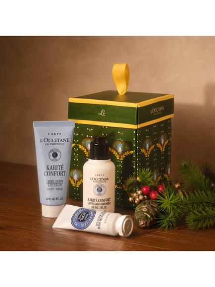 L'OCCITANE Shea (Karité) Ornament Bodycare Gift Set - view 2, Clear