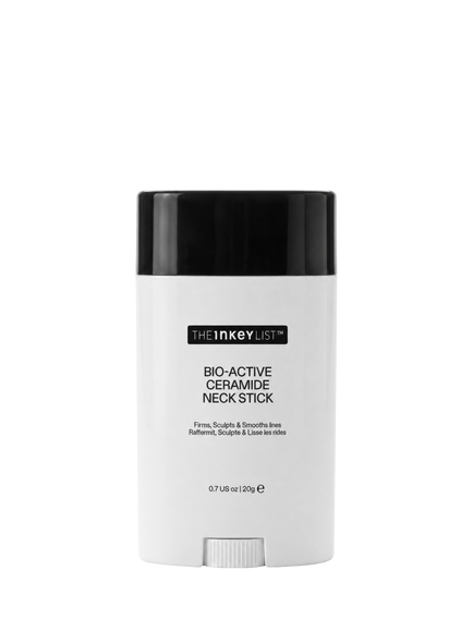 The INKEY List Bio-Active Ceramide Neck Stick, 20g, White