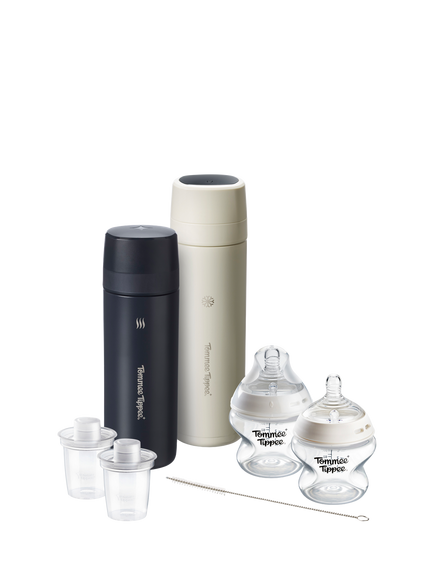 Tommee Tippee PrepGo Kit & Natural Start Baby Bottles, 150ml, Multi