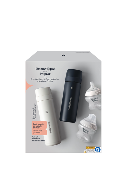 Tommee Tippee PrepGo Kit & Natural Start Baby Bottles, 150ml - view 2, Multi