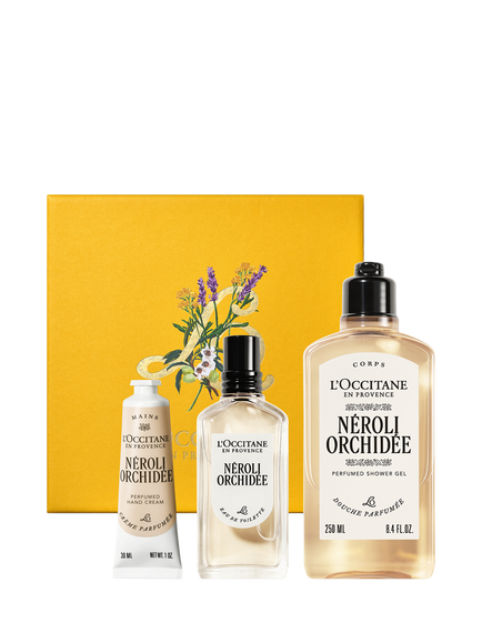 L'OCCITANE Néroli & Orchidée (Neroli & Orchid) Collection Fragrance Gift Set, Clear