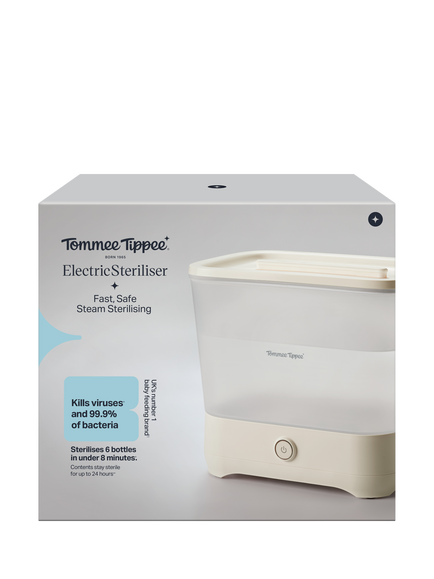 Tommee Tippee Electric Steriliser, White - view 2, White